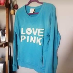 Vintage VS Pink Graphic Crew